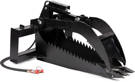 titan attachments skid steer stump bucket grapple attachment extreme duty|stump bucket grapple for sale.